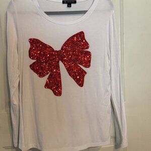 White Long Sleeve Top